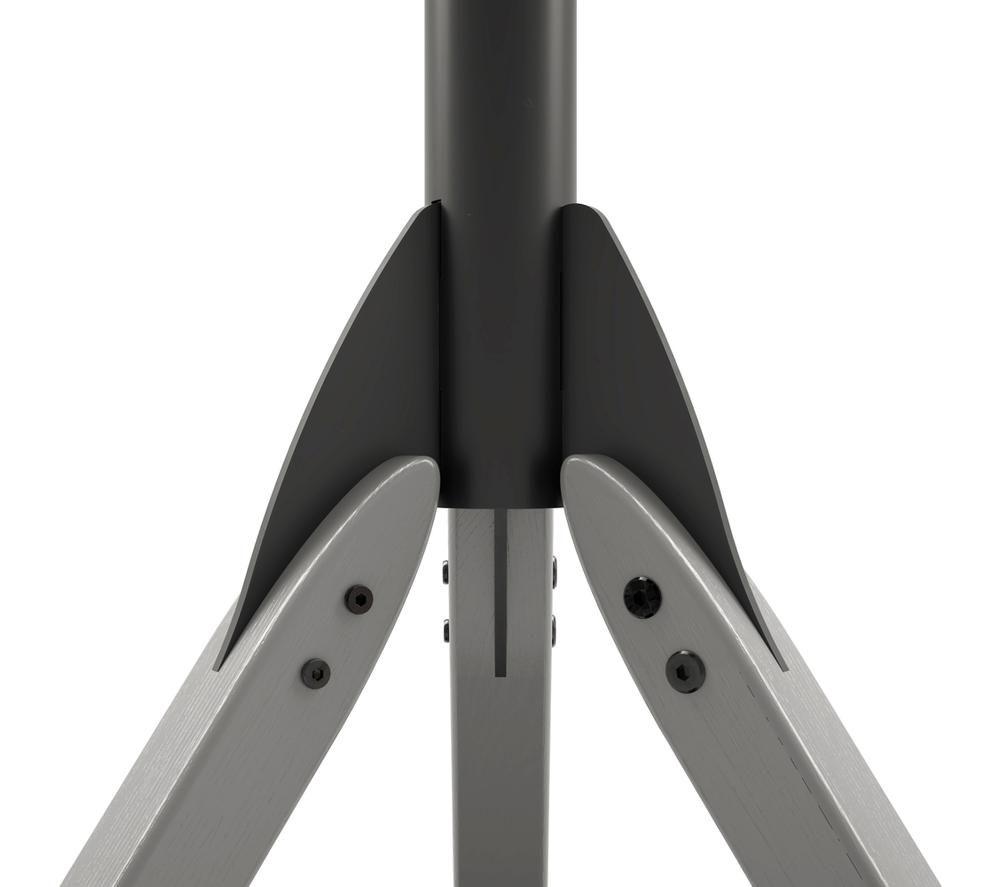 AVF Hoxton FSLK1001HOXGB 927 mm Tripod TV Stand with Bracket for up to 70" TVs - Black & Grey image number 5 of 8