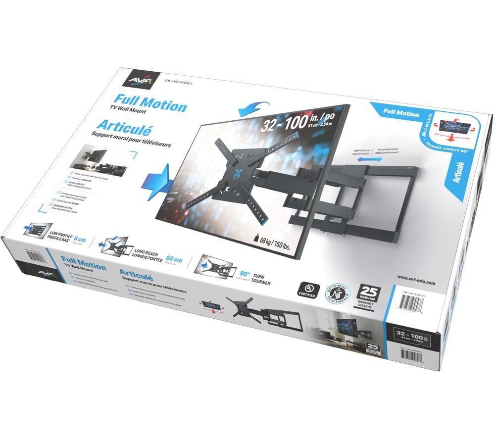 AVF XL65UK Full Motion 32 - 100" TV Bracket image number 11 of 11