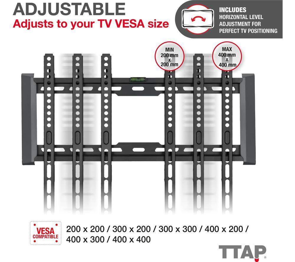 TTAP TTD404FLA Fixed 32 - 70" TV Bracket image number 4 of 7