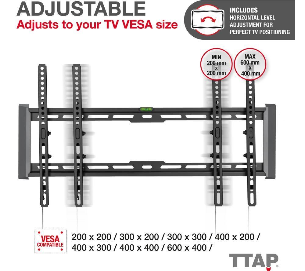 TTAP TTD604TLA Tilt 37 - 80" TV Bracket image number 5 of 8