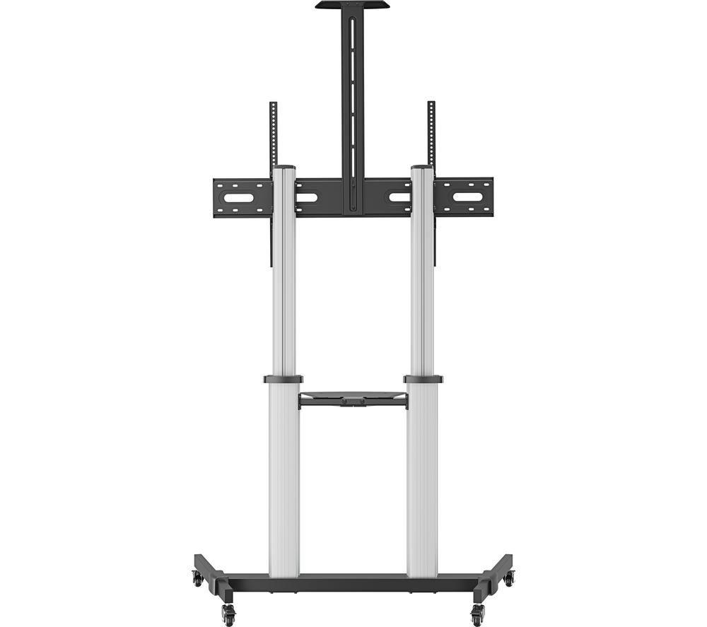 TTAP CART-03 1292 mm TV Stand with Bracket for up to 100" TVs- Silver image number 2 of 7