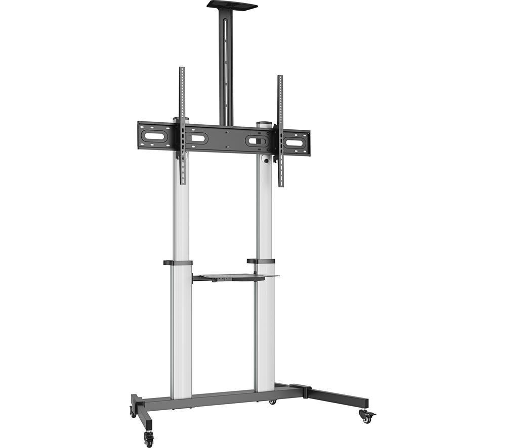 TTAP CART-03 1292 mm TV Stand with Bracket for up to 100" TVs- Silver image number 4 of 7