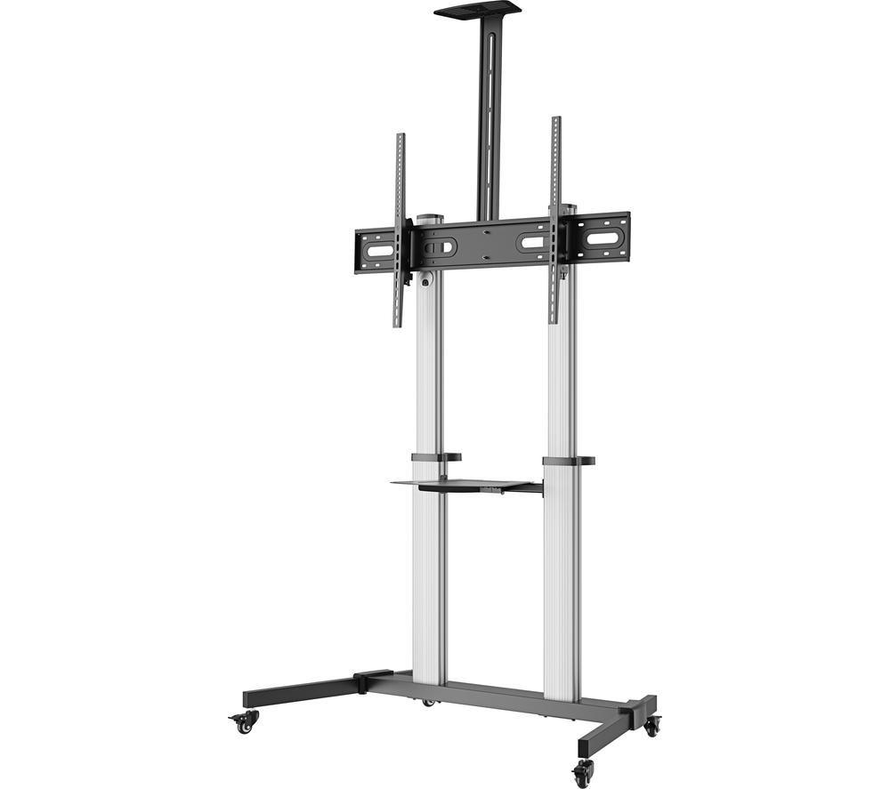 TTAP CART-03 1292 mm TV Stand with Bracket for up to 100" TVs- Silver image number 6 of 7