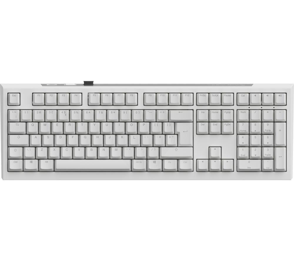 Shurikey Hanzo 001 65% Mechanical Keyboard - Varmilo EC V2 Ivy Switches, Wireless/Bluetooth, White LED