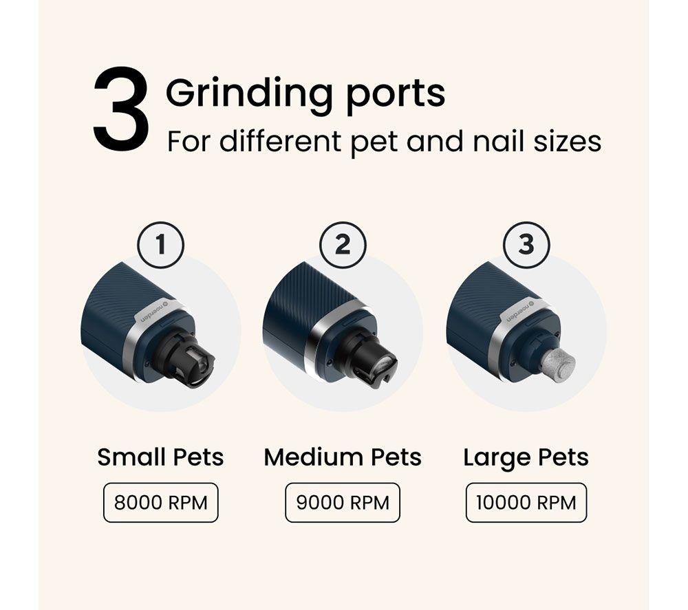 NOERDEN PawMani Pet Nail Grinder - Blue image number 5 of 8