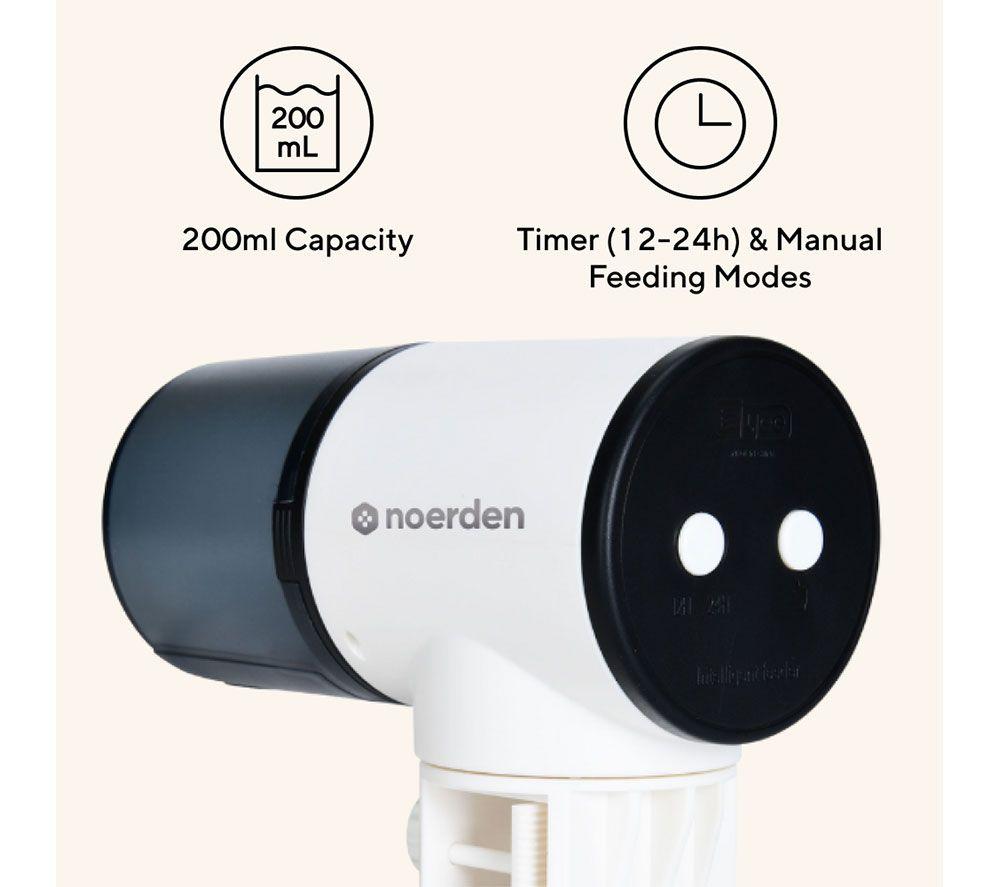 NOERDEN Splashy Automatic Fish Feeder - White image number 3 of 7