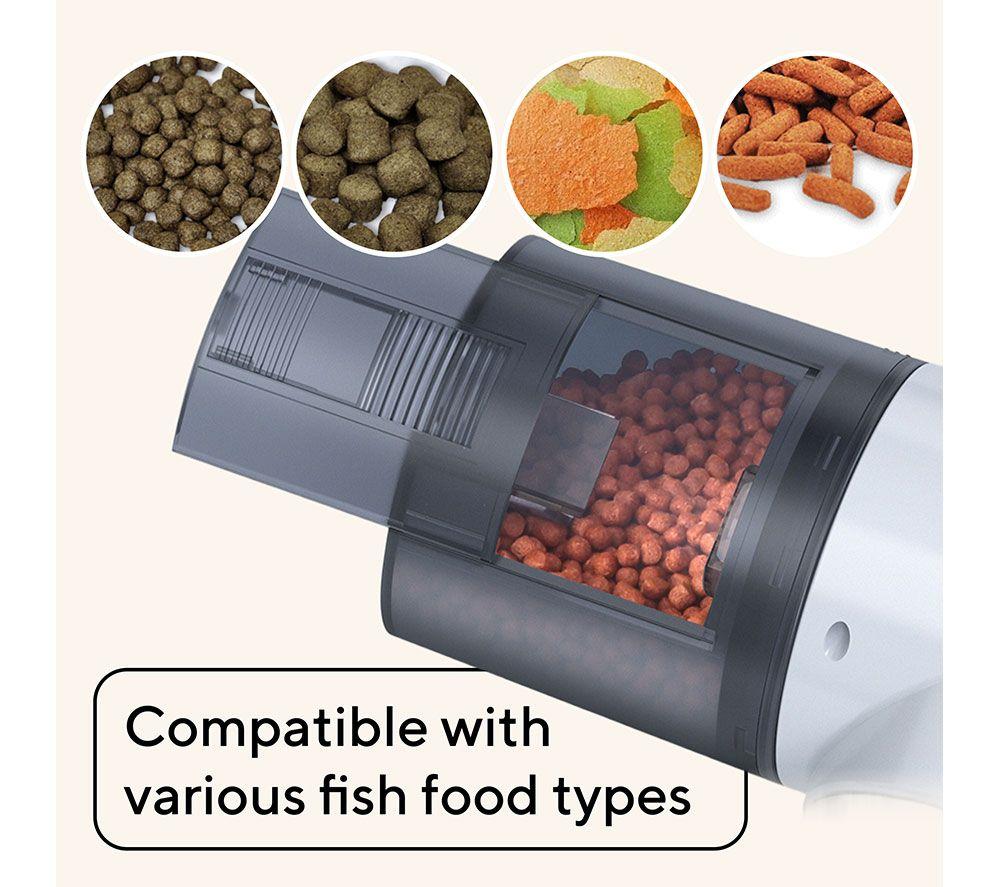 NOERDEN Splashy Automatic Fish Feeder - White image number 4 of 7