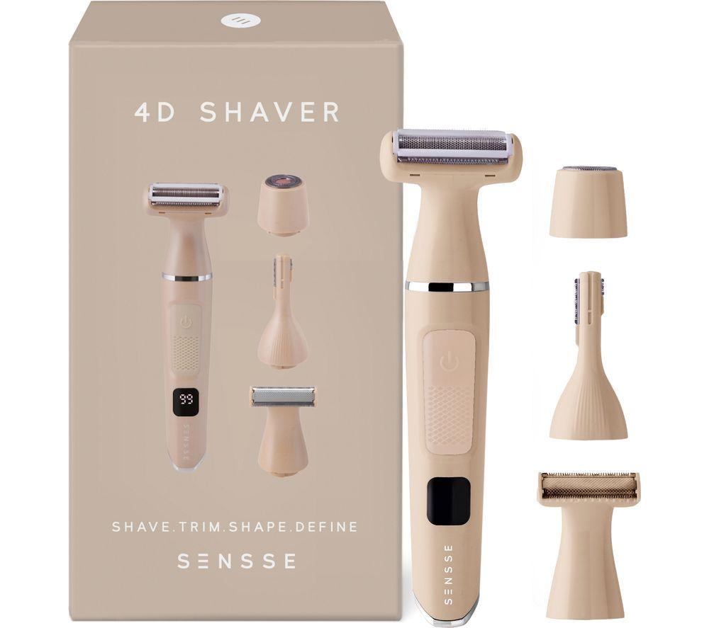 SENSSE 4D 4-in-1 Foil Lady Shaver - Nude image number 2 of 4