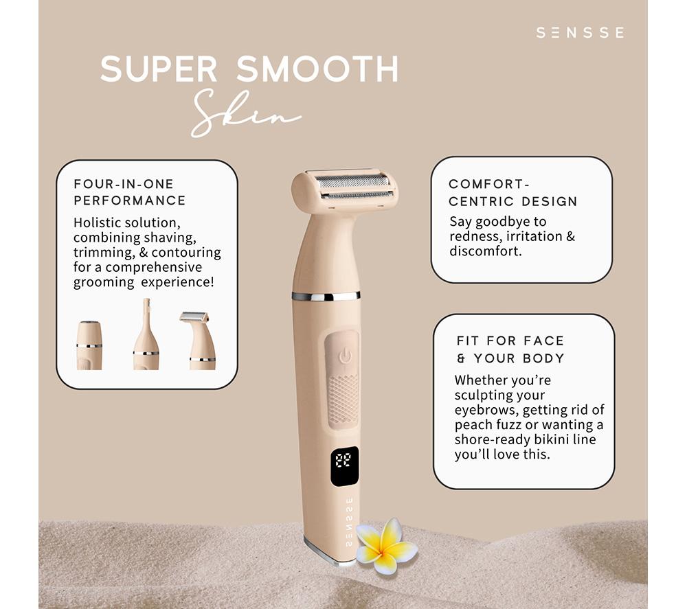 SENSSE 4D 4-in-1 Foil Lady Shaver - Nude image number 3 of 4