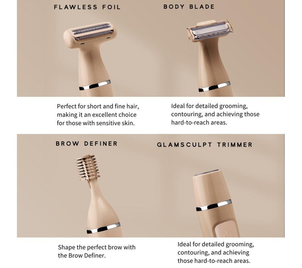 SENSSE 4D 4-in-1 Foil Lady Shaver - Nude image number 4 of 4
