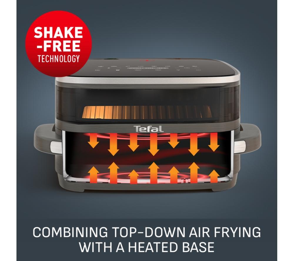 TEFAL Easy Fry FW402HG0 Air Fryer & Pizza Cutter - Black image number 8 of 10