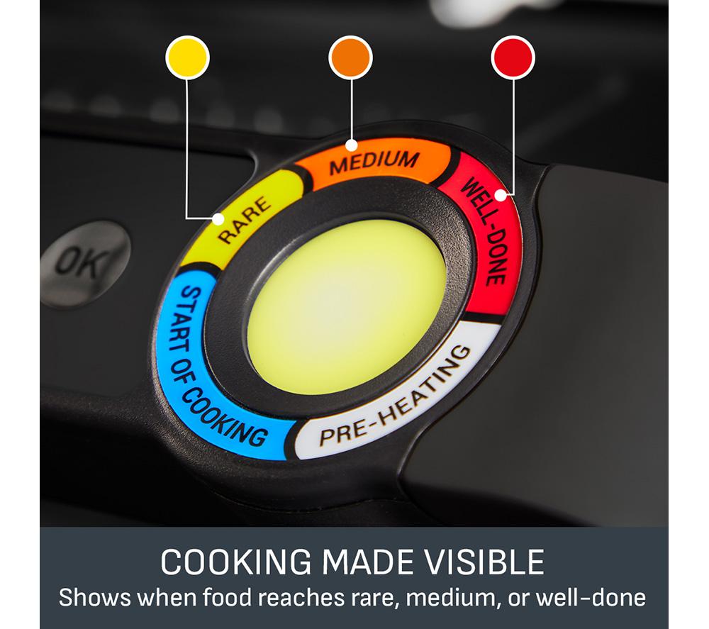 TEFAL OptiGrill+ XL GC7278G1 Health Grill - Black image number 4 of 10