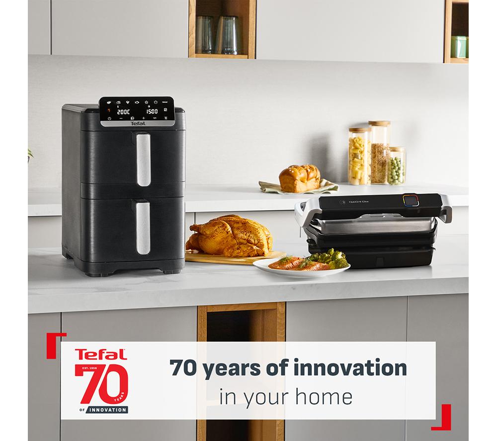 TEFAL OptiGrill+ XL GC7278G1 Health Grill - Black image number 11 of 11