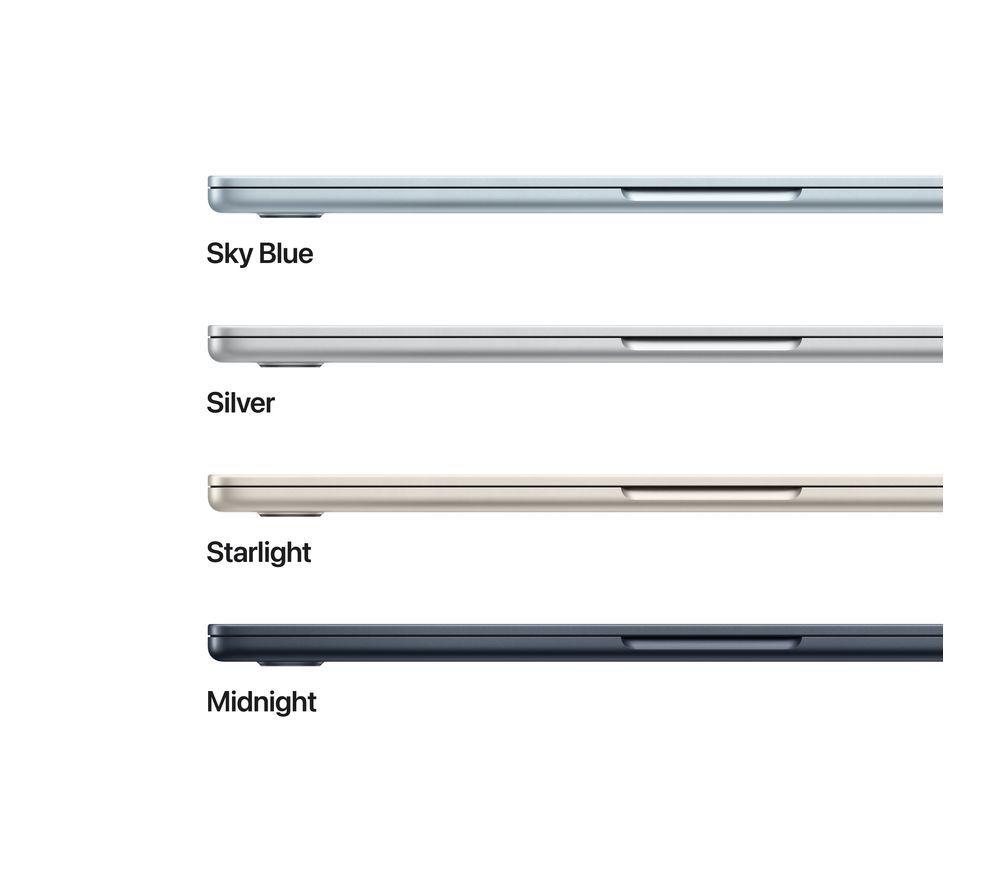 APPLE MacBook Air 13.6" (2025) - M4, 512 GB SSD, Sky Blue image number 3 of 11