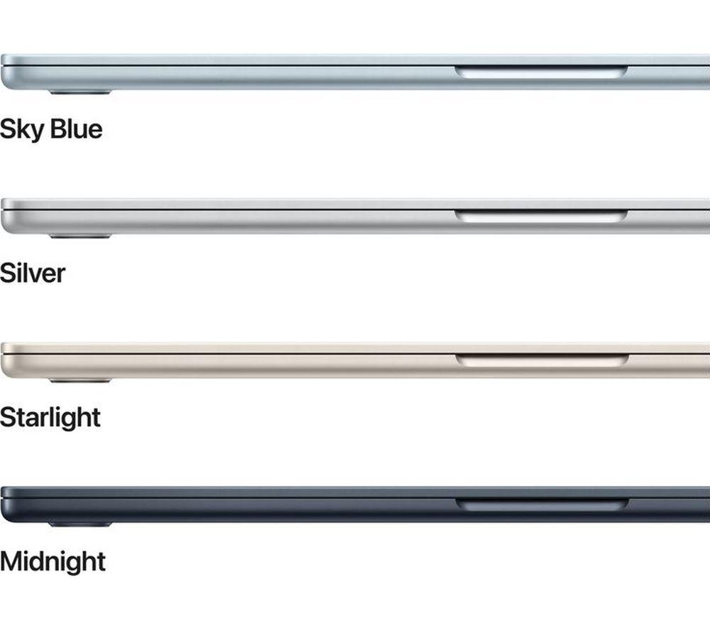 APPLE MacBook Air 15" (2025) - M4, 512 GB SSD, Sky Blue image number 10 of 11