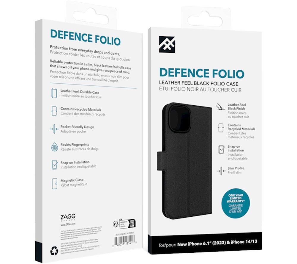 APPLE iPhone 15 (128 GB), Folio Case & 20 W USB Type-C Power Adapter Bundle - Black image number 11 of 14