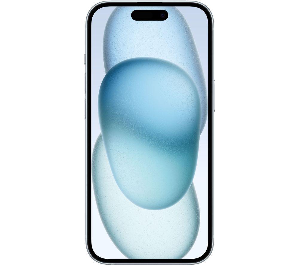 APPLE iPhone 15 (128 GB, Blue), Folio Case (Black) & 20 W USB Type-C Power Adapter Bundle image number 3 of 13