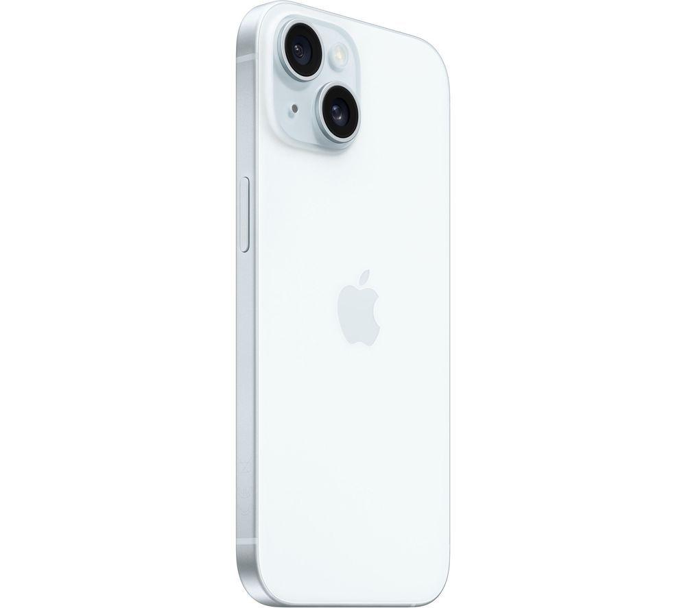 APPLE iPhone 15 (128 GB, Blue), Folio Case (Black) & 20 W USB Type-C Power Adapter Bundle image number 4 of 13