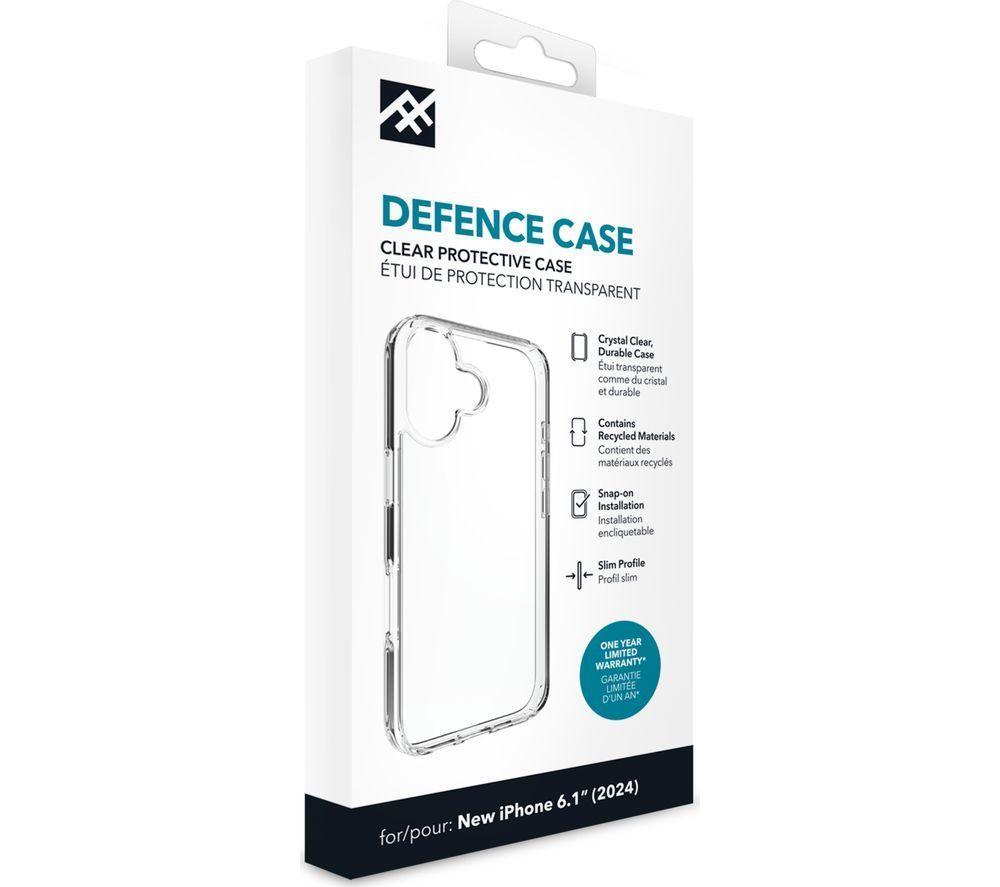 APPLE iPhone 16 (128 GB, Ultramarine), 20 W USB Type-C Power Adapter & Clear Case Bundle image number 10 of 12