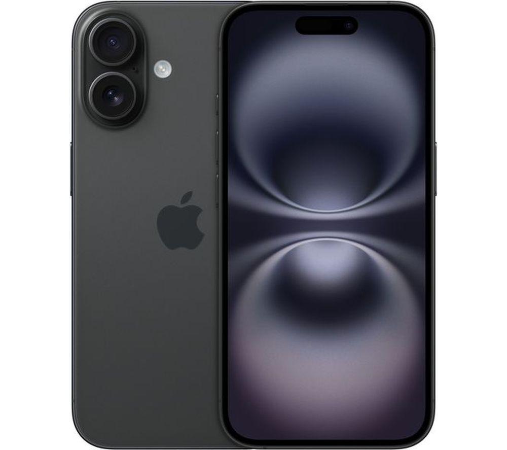 APPLE iPhone 16 (128 GB, Black), 20 W USB Type-C Power Adapter & Clear Case Bundle image number 5 of 12