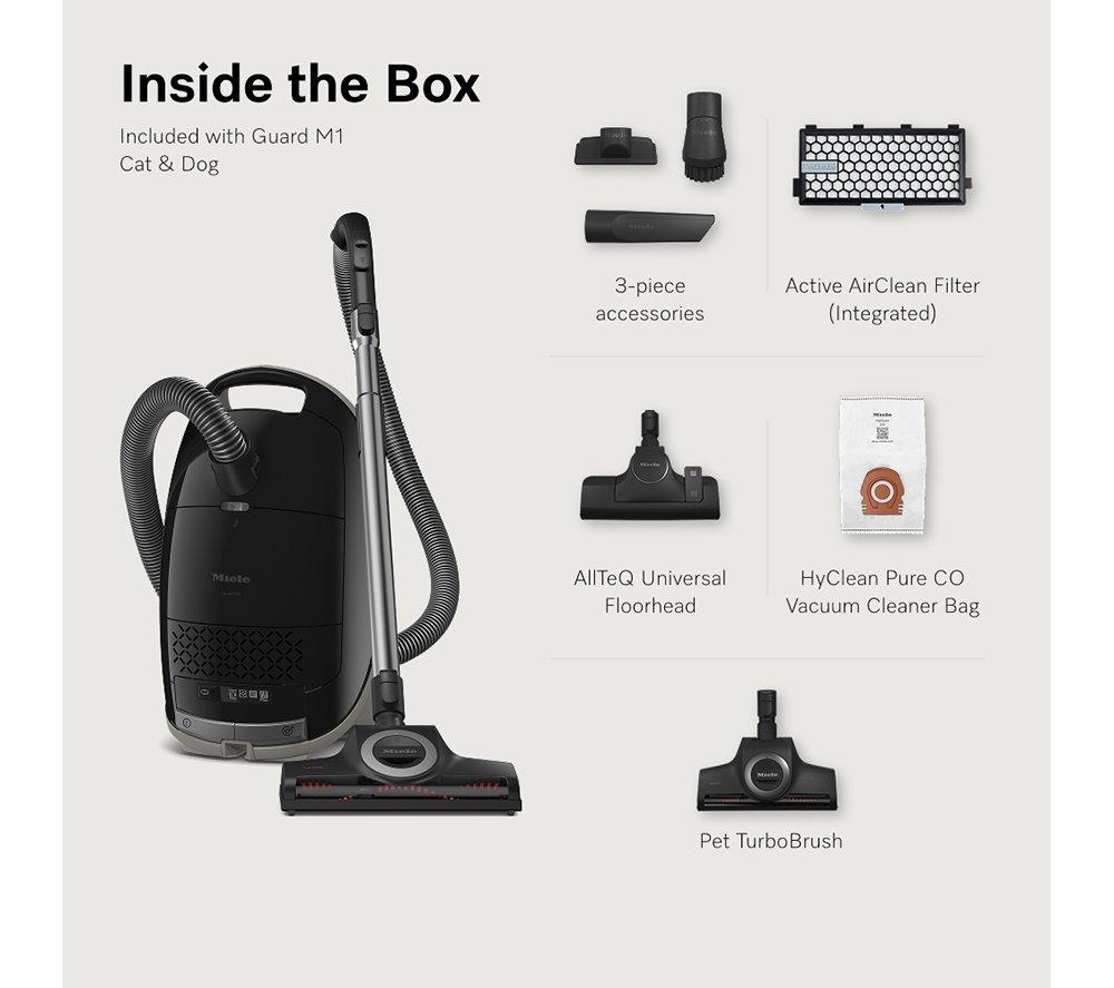 MIELE Guard M1 Cat & Dog Cylinder Bagged Vacuum Cleaner - Black image number 5 of 17