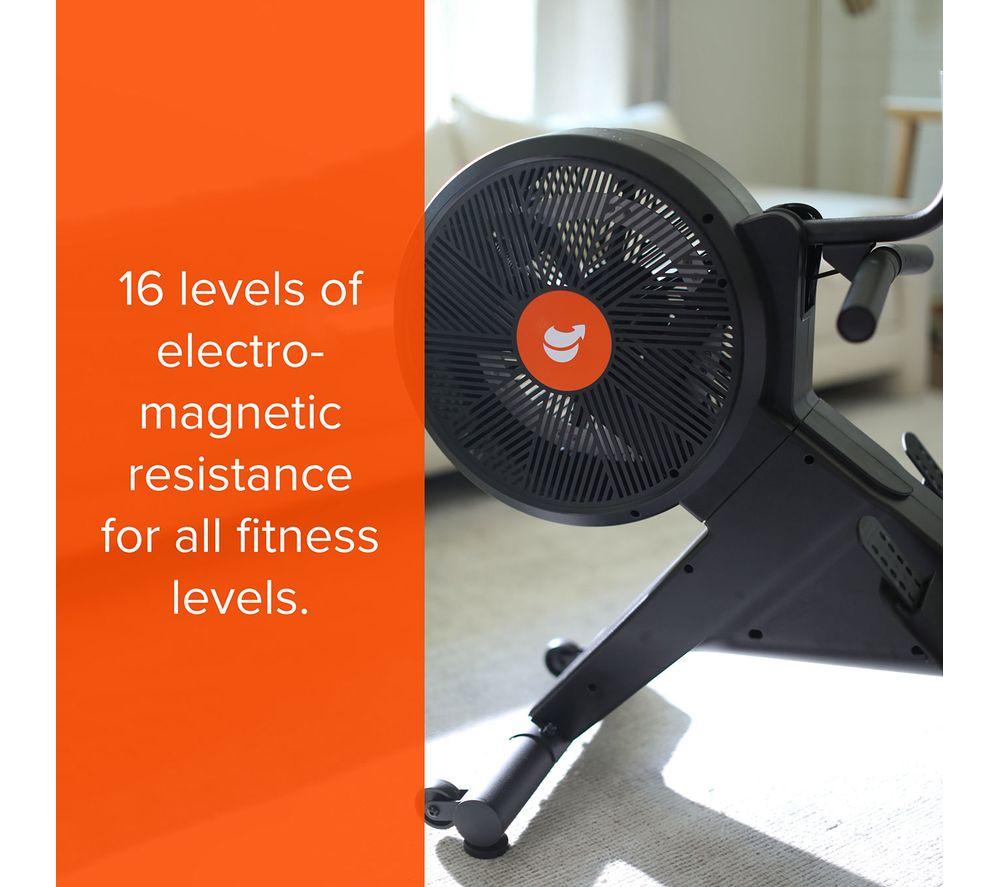 NEW IMAGE FITT Row Smart Bluetooth Rowing Machine - Black image number 6 of 20