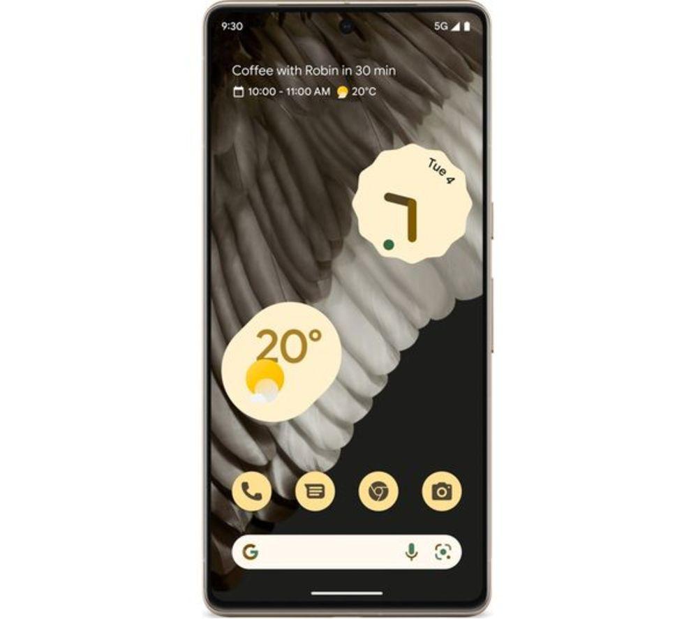 GOOGLE Refurbished Pixel 7 Pro - 128 GB, Hazel (Excellent Condition) image number 4 of 8