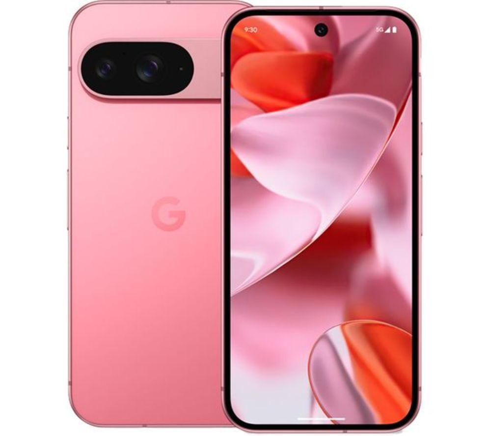 GOOGLE Refurbished Pixel 9 - 256 GB, Peony (Excellent Condition)