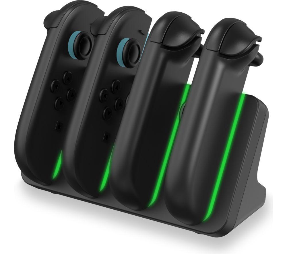 GOJI Nintendo Switch 2 Joy-Con 4-in-1 Charging Station - Black