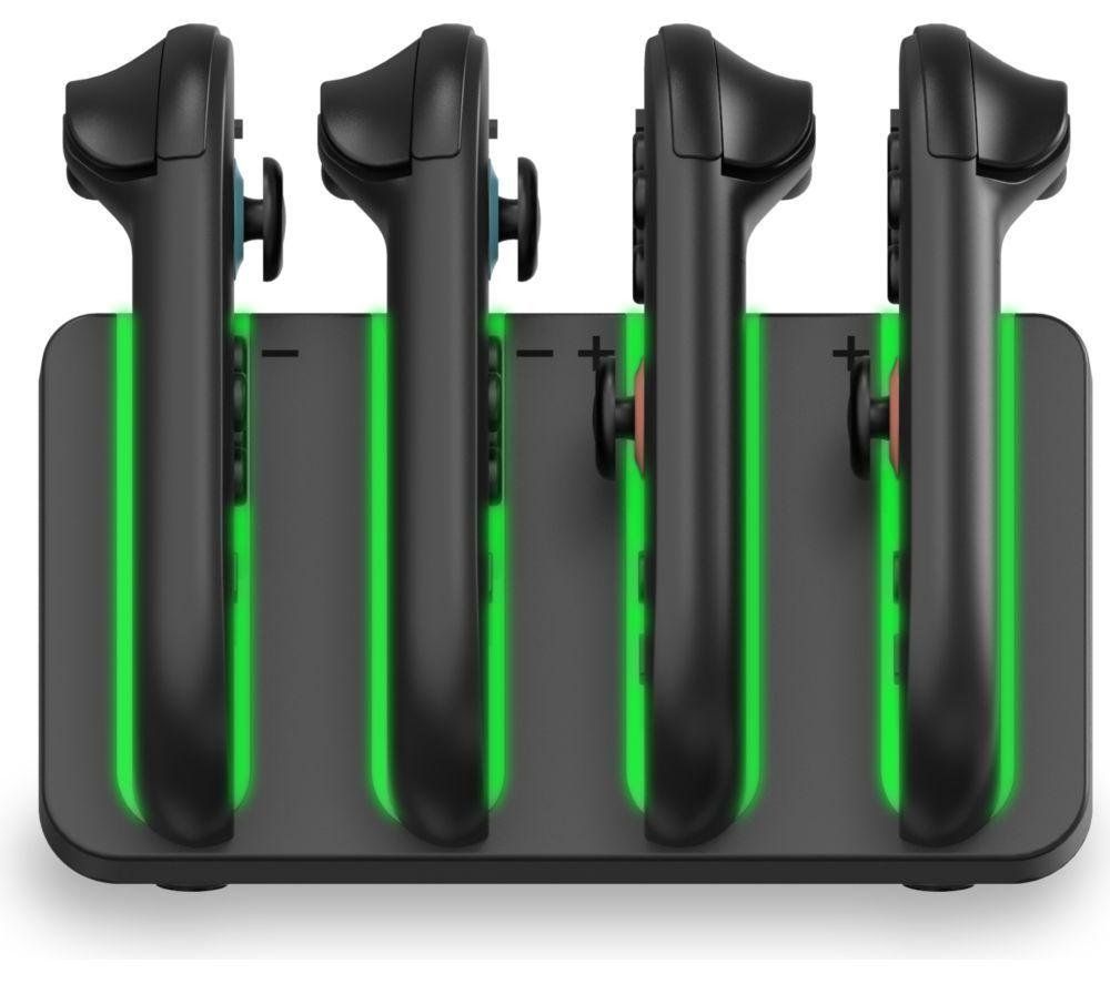 GOJI Nintendo Switch 2 Joy-Con 4-in-1 Charging Station - Black image number 4 of 6