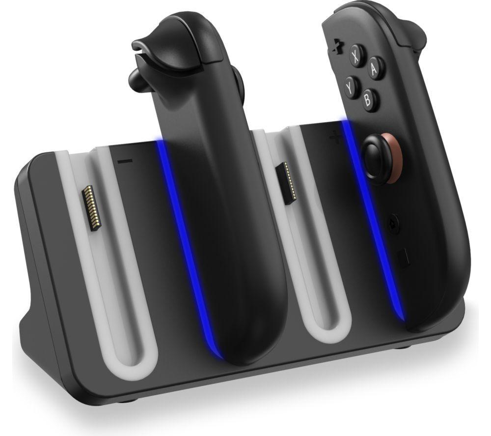 GOJI Nintendo Switch 2 Joy-Con 4-in-1 Charging Station - Black image number 5 of 6