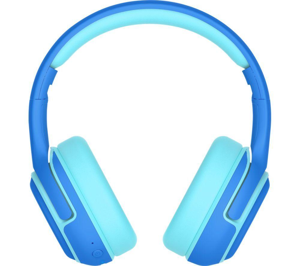 GOJI GKIDBTB25 Wireless Bluetooth Kids Headphones - Blue image number 4 of 5