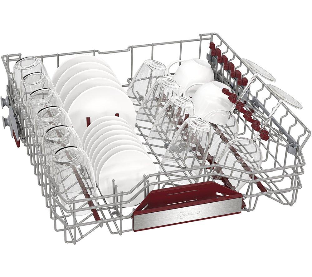 NEFF N50 S195HCX02G Full-size Fully Integrated WiFi-enabled Dishwasher image number 5 of 14