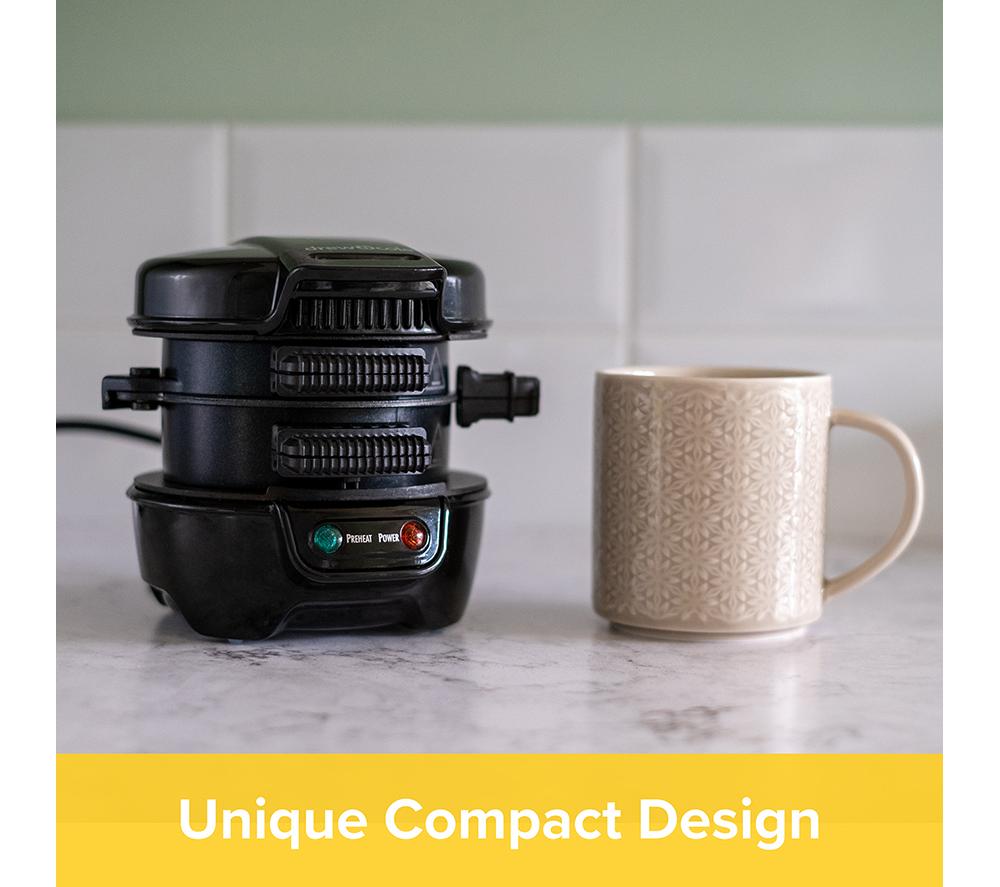 DREW&COLE Breakfast Sandwich Maker - Black image number 11 of 15