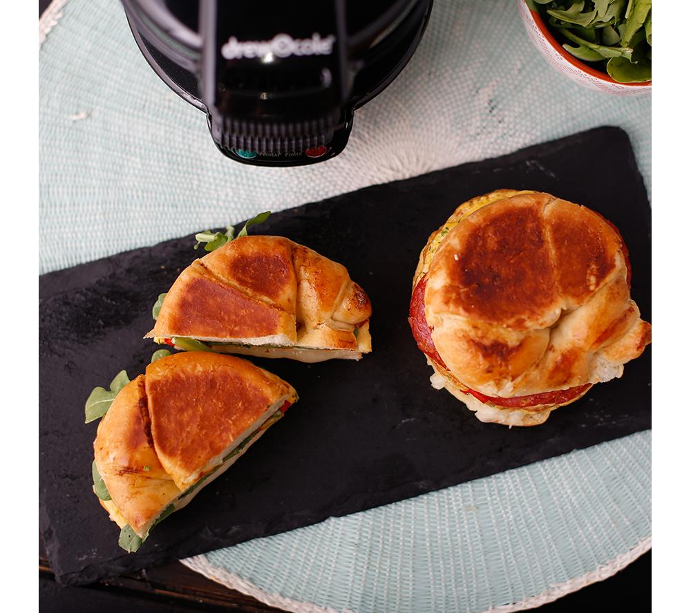 DREW&COLE Breakfast Sandwich Maker - Black image number 14 of 15