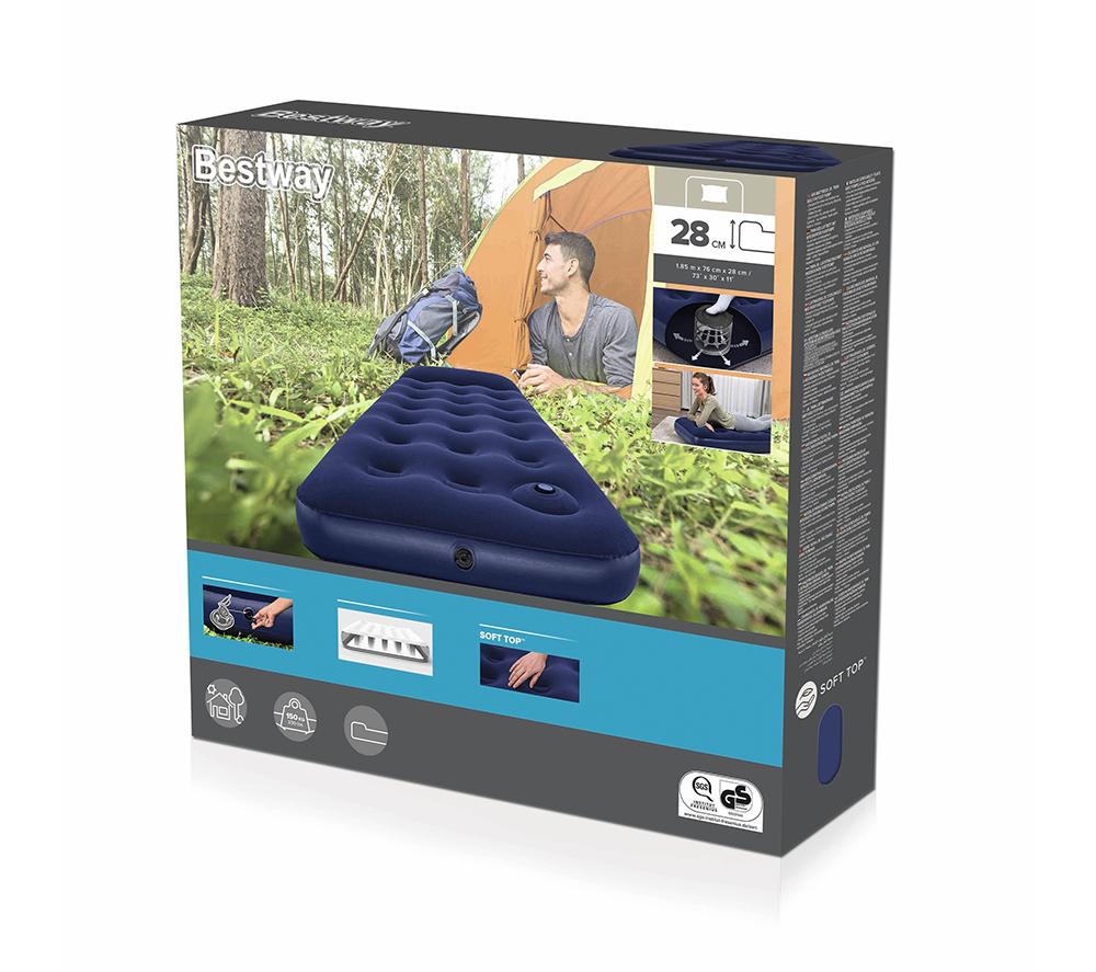 BESTWAY Air Mattress with Built-in Foot Pump - Single image number 19 of 19