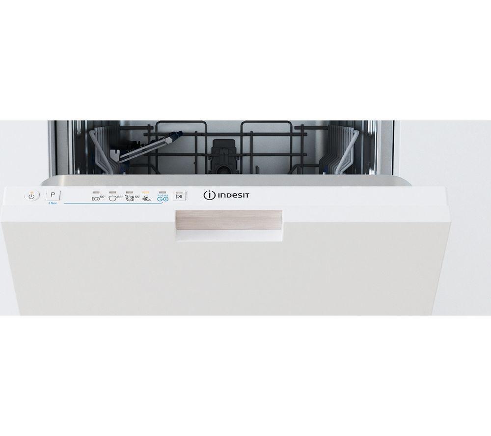 INDESIT Push&Go IN2IE10CS80UK Slimline Integrated Dishwasher image number 2 of 5