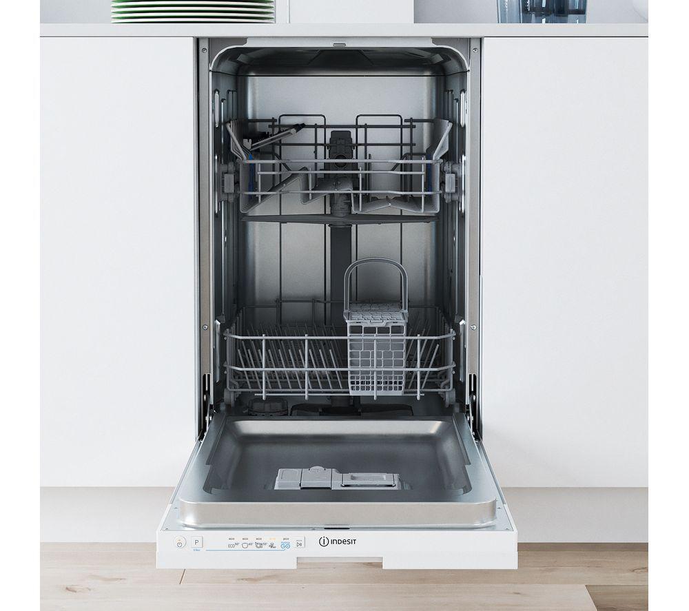 INDESIT Push&Go IN2IE10CS80UK Slimline Integrated Dishwasher image number 3 of 5