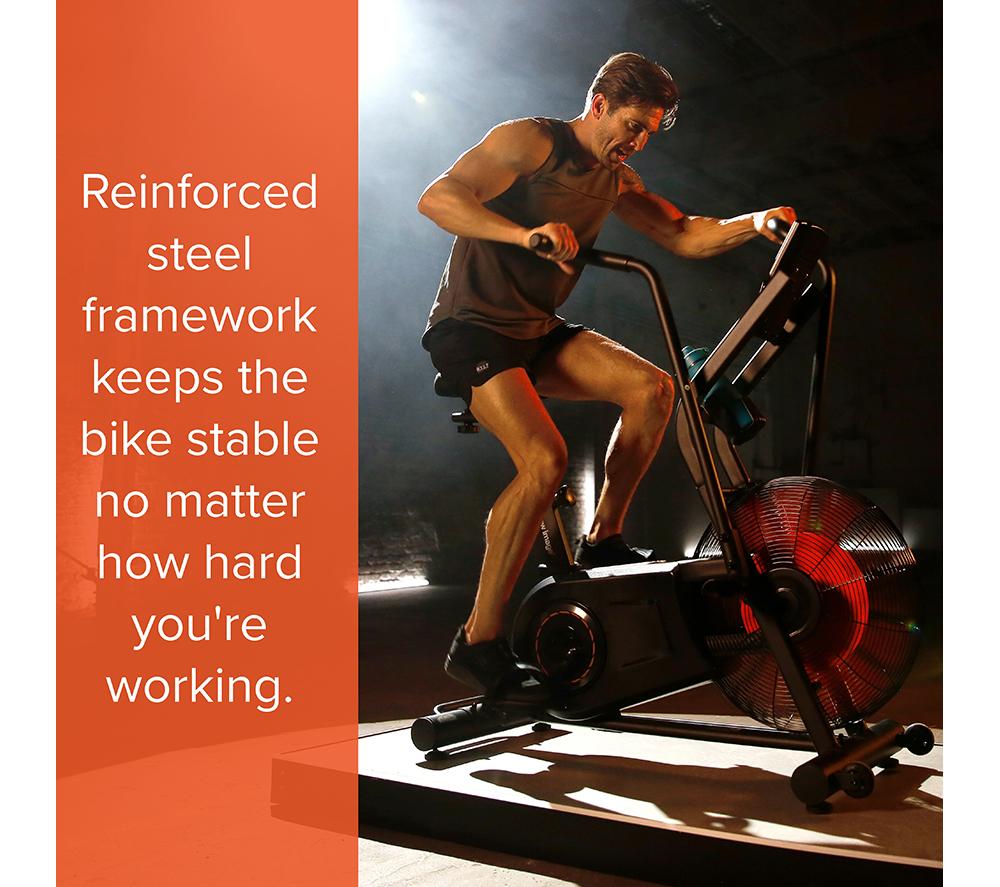 NEW IMAGE Cyclone X3 Air Assault Exercise Bike - Black image number 4 of 13