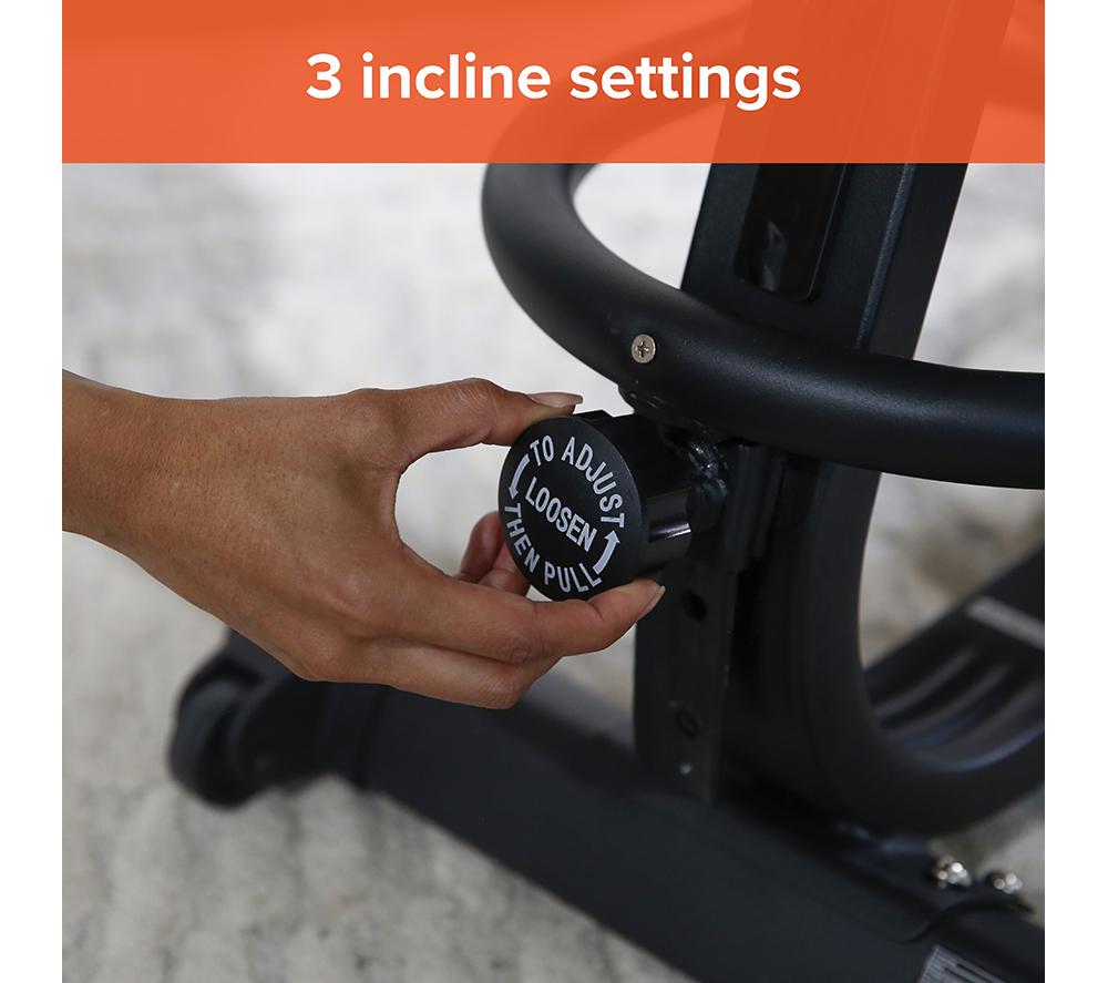 NEW IMAGE FITT Strider Elliptical Machine - Black & Orange image number 4 of 15