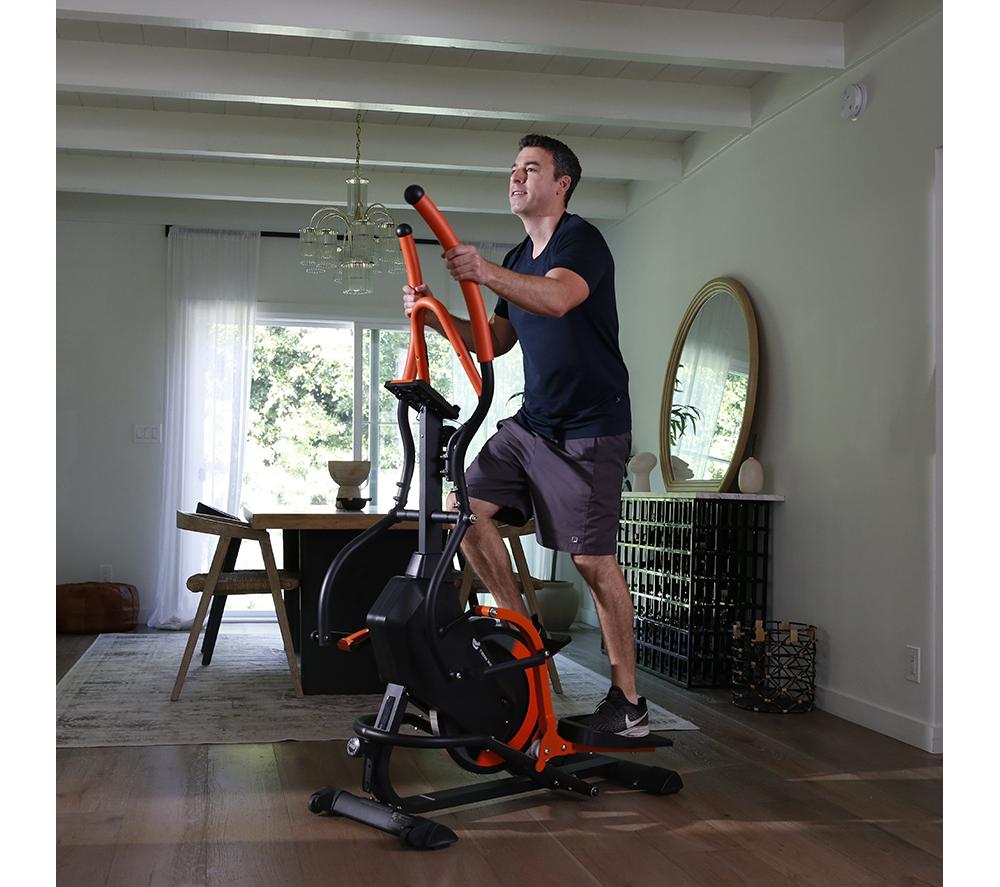 NEW IMAGE FITT Strider Elliptical Machine - Black & Orange image number 15 of 15