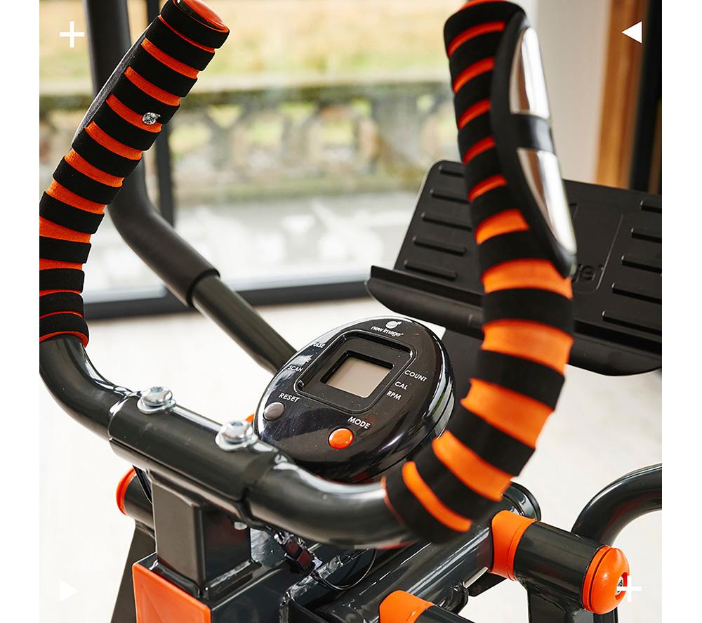 Buy NEW IMAGE Maxi-Glider 360 Elliptical Machine Black Orange