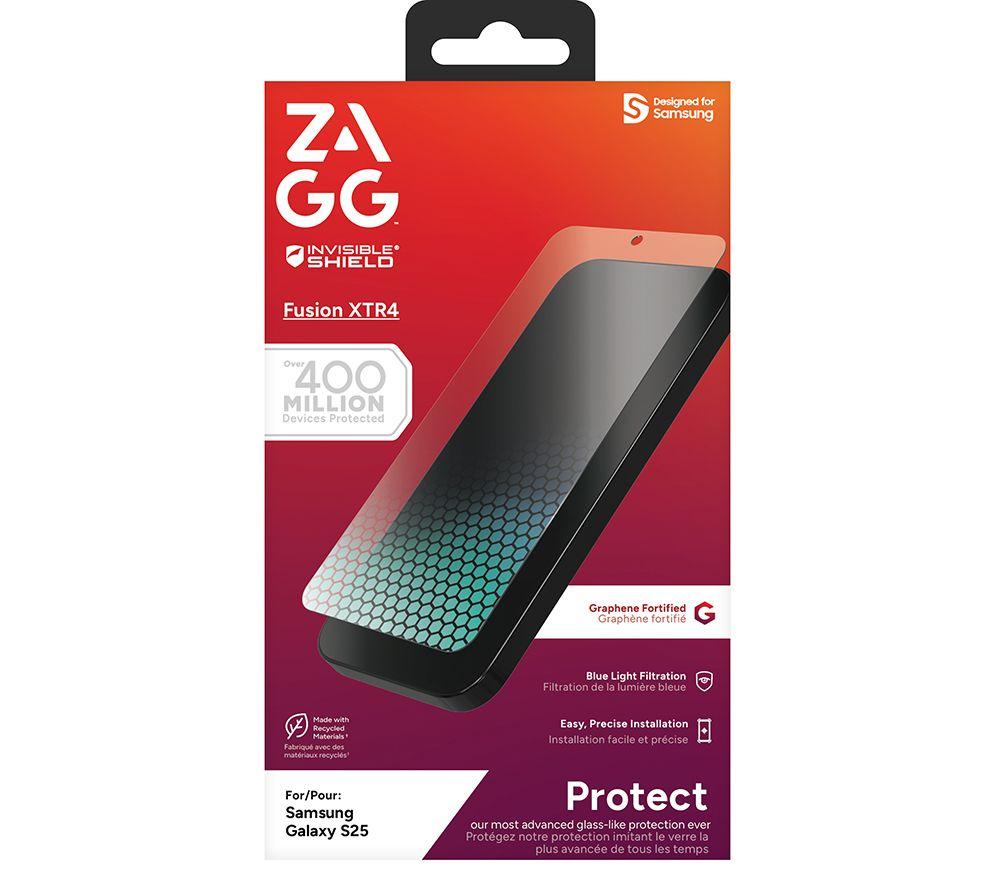 ZAGG InvisibleShield Glass XTR4 Samsung Galaxy S25 Screen Protector - Clear
