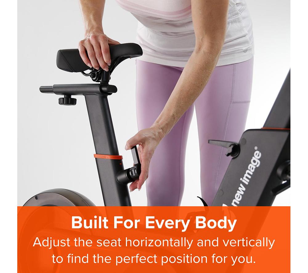 NEW IMAGE FITT Rider Exercise Bike - Black image number 10 of 17