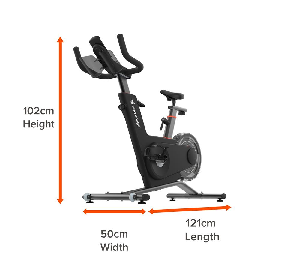 NEW IMAGE FITT Rider Exercise Bike - Black image number 14 of 17