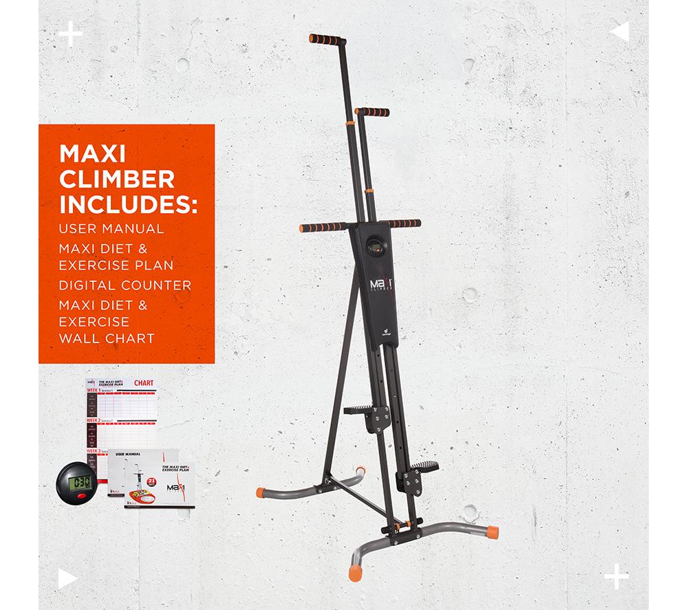 NEW IMAGE MaxiClimber Fitness System - Black image number 3 of 10