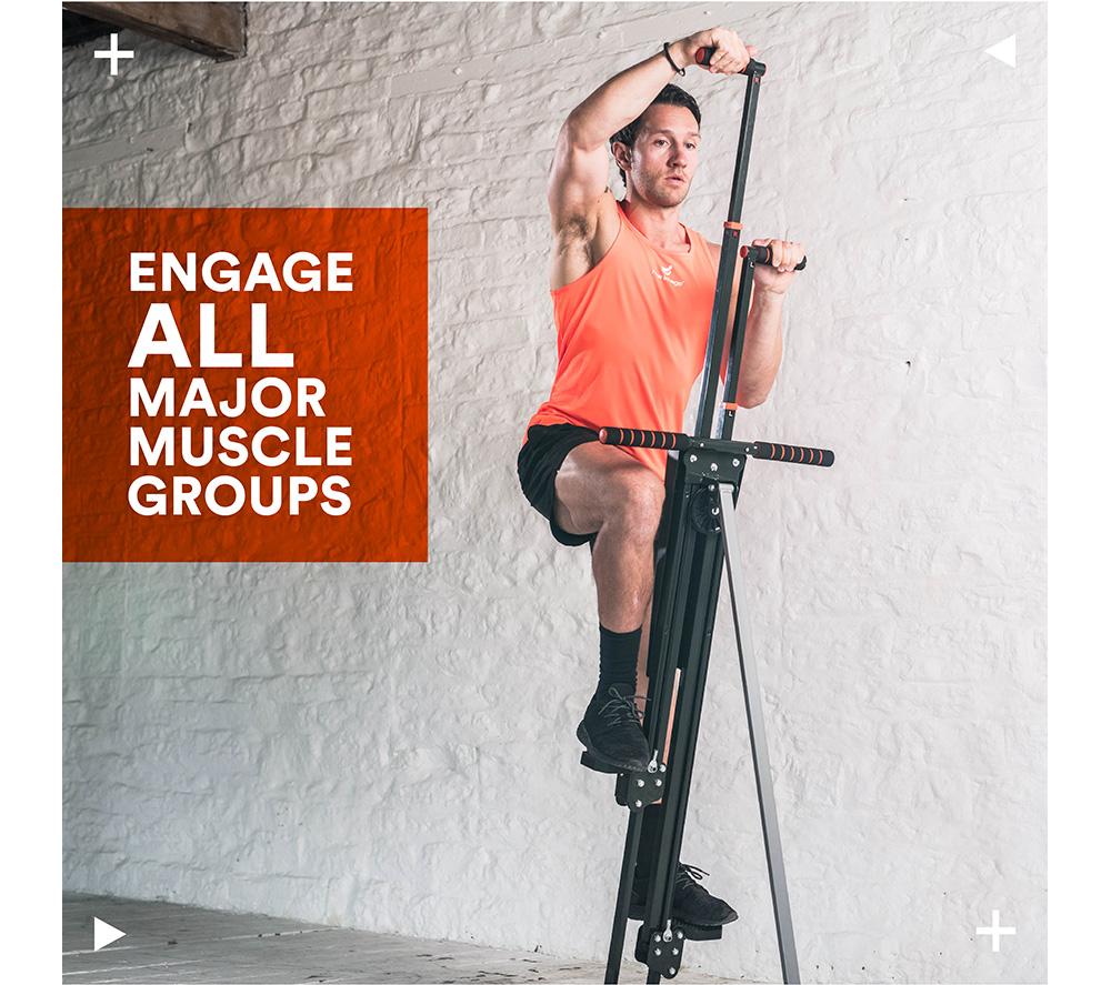 NEW IMAGE MaxiClimber Fitness System - Black image number 4 of 10