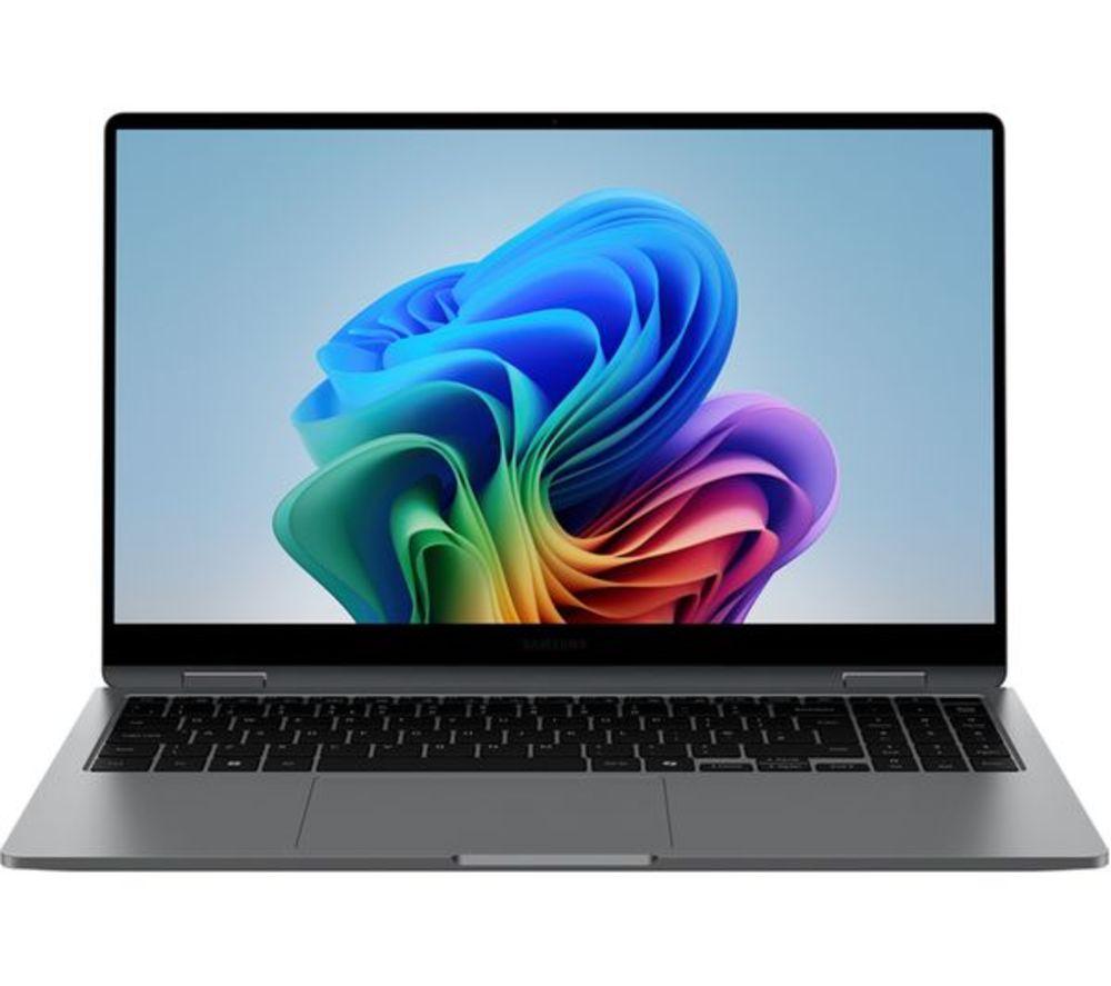 SAMSUNG Galaxy Book5 360 15.6" Refurbished 2 in 1 Laptop, Copilot+ PC - Intel&reg; Core&trade; Ultra 7, 512 GB SSD, Grey (Excellent Condition) image number 2 of 12