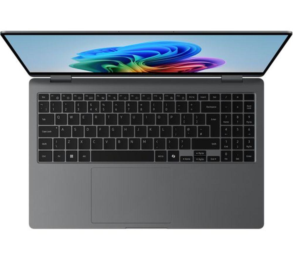 SAMSUNG Galaxy Book5 360 15.6" Refurbished 2 in 1 Laptop, Copilot+ PC - Intel&reg; Core&trade; Ultra 7, 512 GB SSD, Grey (Very good condition) image number 10 of 12