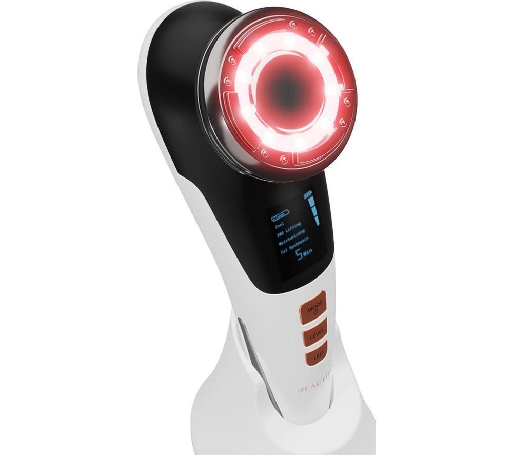 BEAUTIFLY B-Glossy Pro Mesotherapy Face Massager - White & Black image number 4 of 11